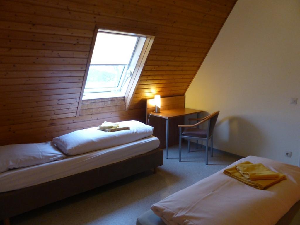 Gaestehaus An Der Rheinbruecke Altlussheim Extérieur photo